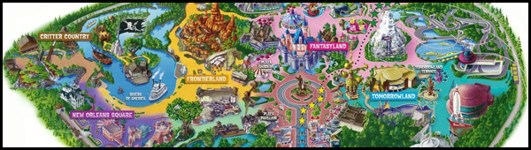 Disneyland-map