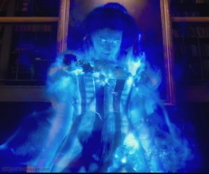 The black-light aura of the ghosts was rad.